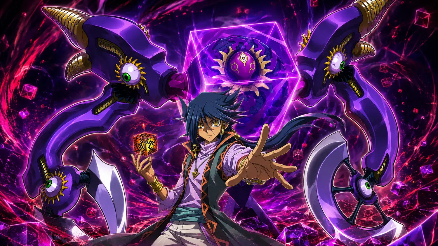 Yu-Gi-Oh! Aigami Diva Charakter-Kollektion mit Kubisch-Karten