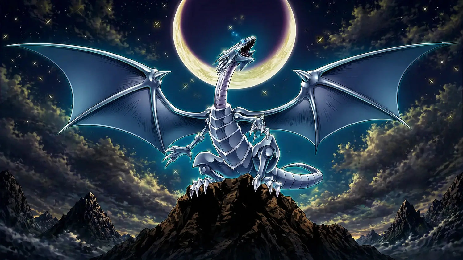 Yu-Gi-Oh! Blauäugig (Blue-Eyes) Themendeck Karten