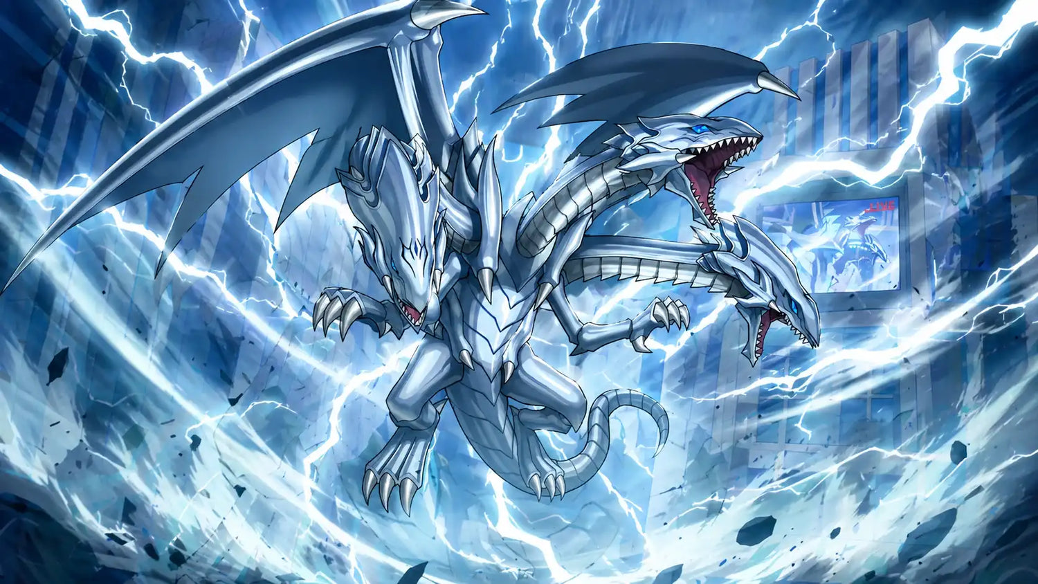 Yu-Gi-Oh! Blauäugiger ultimativer (Blue-Eyes Ultimate) Serie Karten