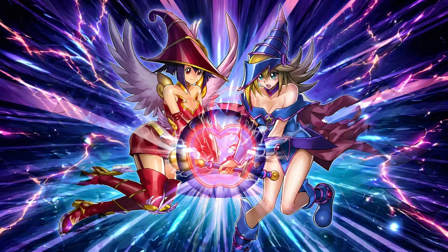 Yu-Gi-Oh! Magier-Mädchen (Magician Girl) Themendeck Karten