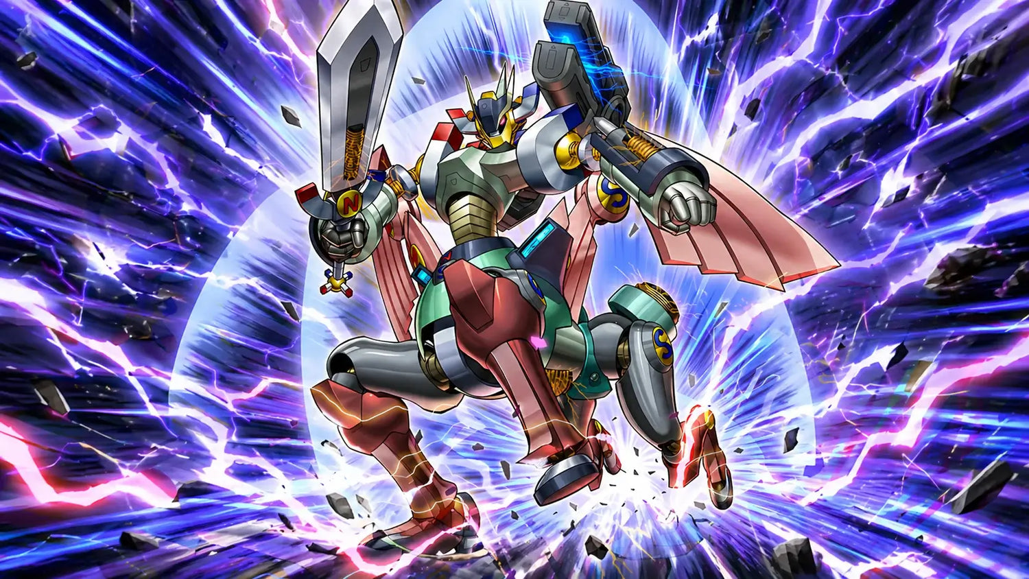 Yu-Gi-Oh! Magnetkrieger (Magnet Warrior) Themendeck Karten