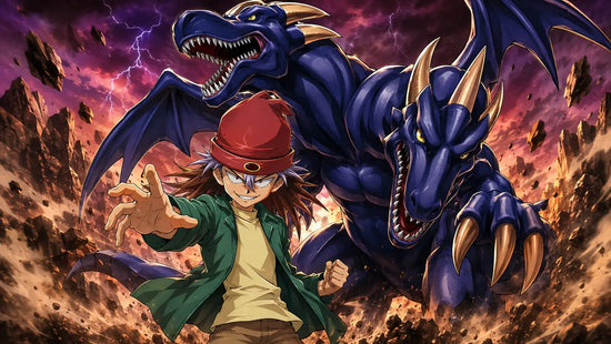 Yu-Gi-Oh! Rex Raptor Charakter-Kollektion mit Dinosaurier-Karten