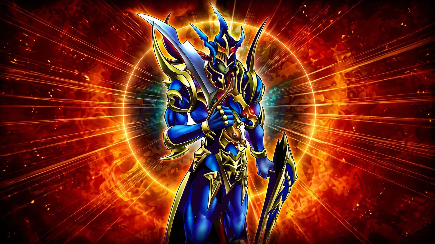 Yu-Gi-Oh! Schwarz Glänzender Soldat (Black Luster Soldier) Themendeck Karten