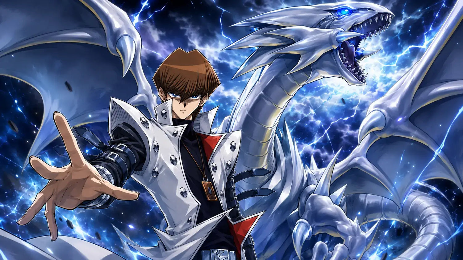 Yu-Gi-Oh! Seto Kaiba Charakter-Kollektion mit Blauäugig-Karten