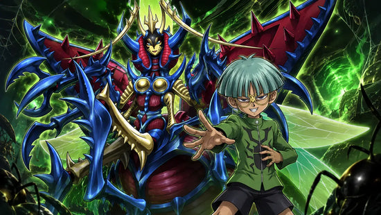 Yu-Gi-Oh! Weevil Underwood Charakter-Kollektion mit Insekten-Karten