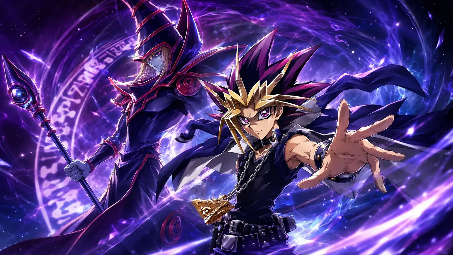 Yu-Gi-Oh! Yugi Muto Charakter-Kollektion mit Dunkler Magier Karten