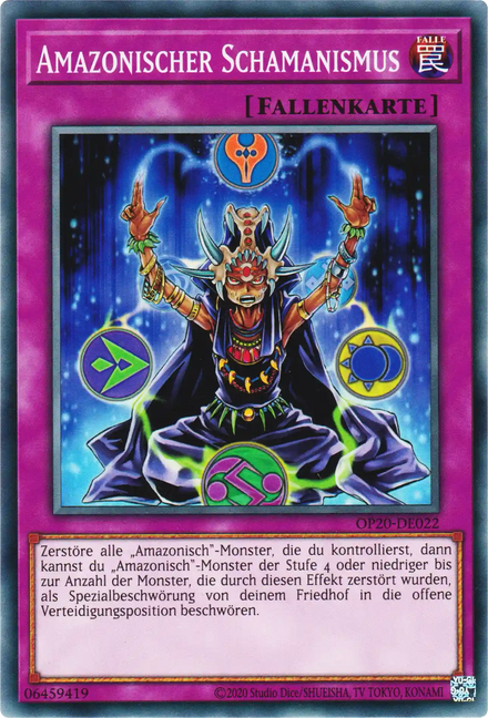 Amazonischer Schamanismus Yu-Gi-Oh! Karte OP20-DE022 Common