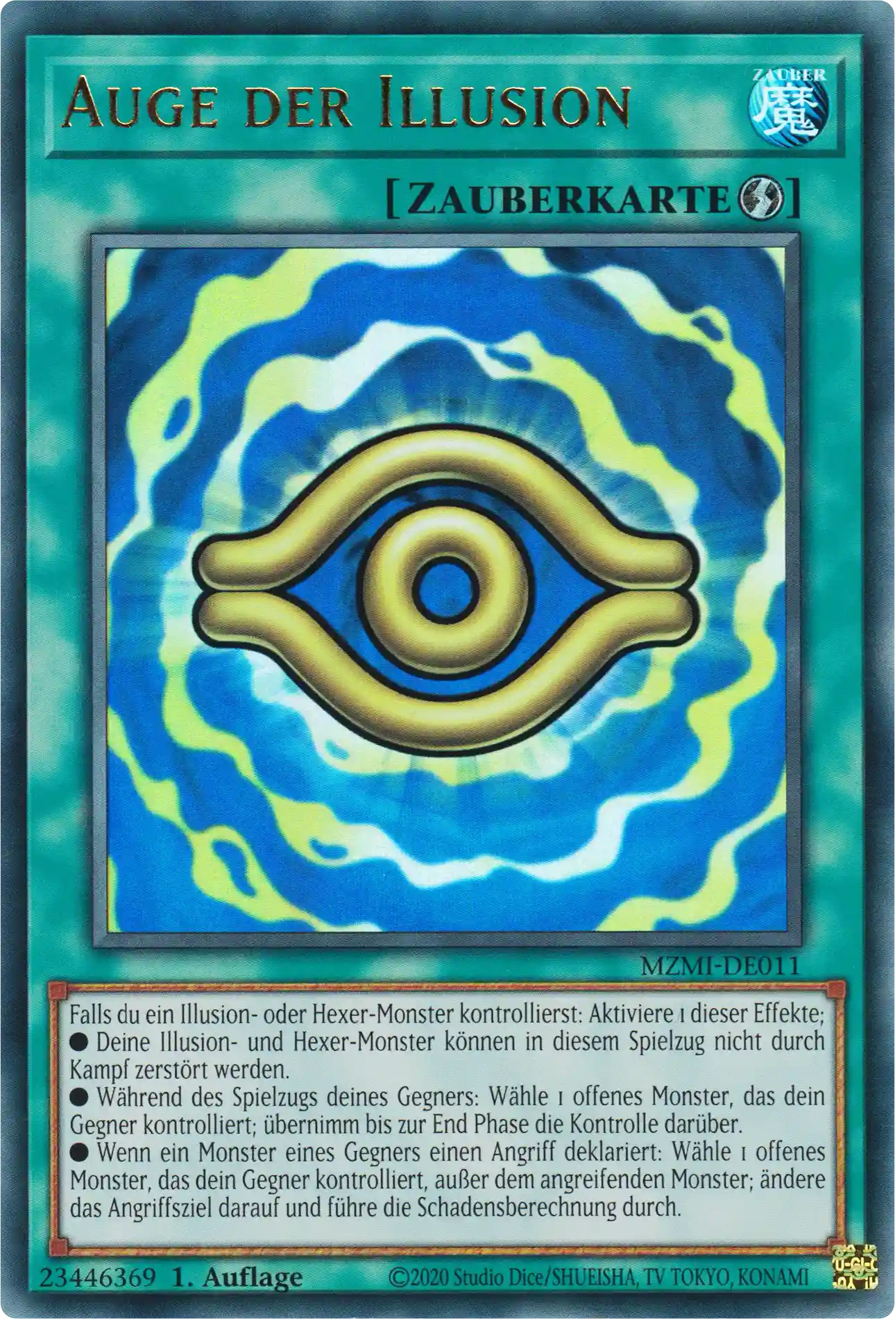 Auge der Illusion Yu-Gi-Oh! Karte MZMI-DE011 Ultra Rare