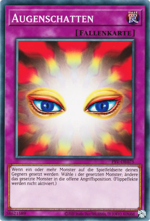Augenschatten Yu-Gi-Oh! Karte PSV-DE075 Common