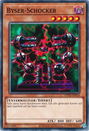 Byser-Schocker Yu-Gi-Oh! Karte OP24-DE014 Common