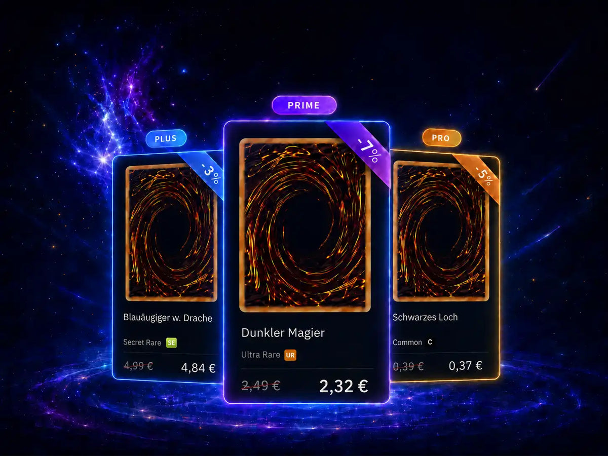 Rabatt auf Yu-Gi-Oh Karten