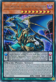 Yu-Gi-Oh! Silver Ultra Rare Karte Beispiel mit silbernem Ultra-Rare-Kartennamen