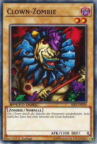 Clown-Zombie Yu-Gi-Oh! Karte SBLS-DE029 Common