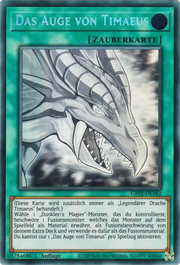 Yu-Gi-Oh! Ghost Rare Karte Beispiel mit blassem spiegelndem Geister-Foil