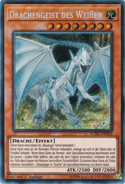 Yu-Gi-Oh! Secret Rare Karte Beispiel mit diagonalem Secret-Rare-Schimmer