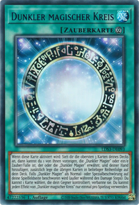 Dunkler magischer Kreis Yu-Gi-Oh! Karte LDS3-DE093 Blue Ultra Rare