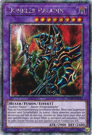 Dunkler Paladin Yu-Gi-Oh! Karte RA03-DE126 Platinum Secret Rare