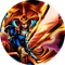 Flammen-Schwertkämpfer Serie