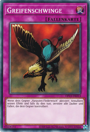 Greifenschwinge Yu-Gi-Oh! Karte OP15-DE013 Common