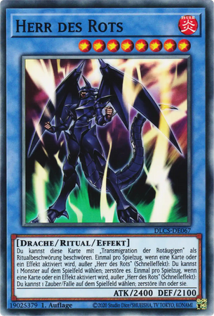 Herr des Rots Yu-Gi-Oh! Karte DLCS-DE067 Common