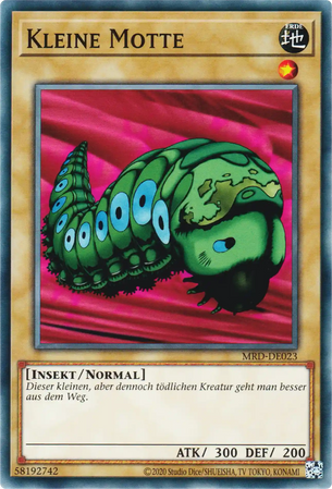 Kleine Motte Yu-Gi-Oh! Karte MRD-DE023 Common