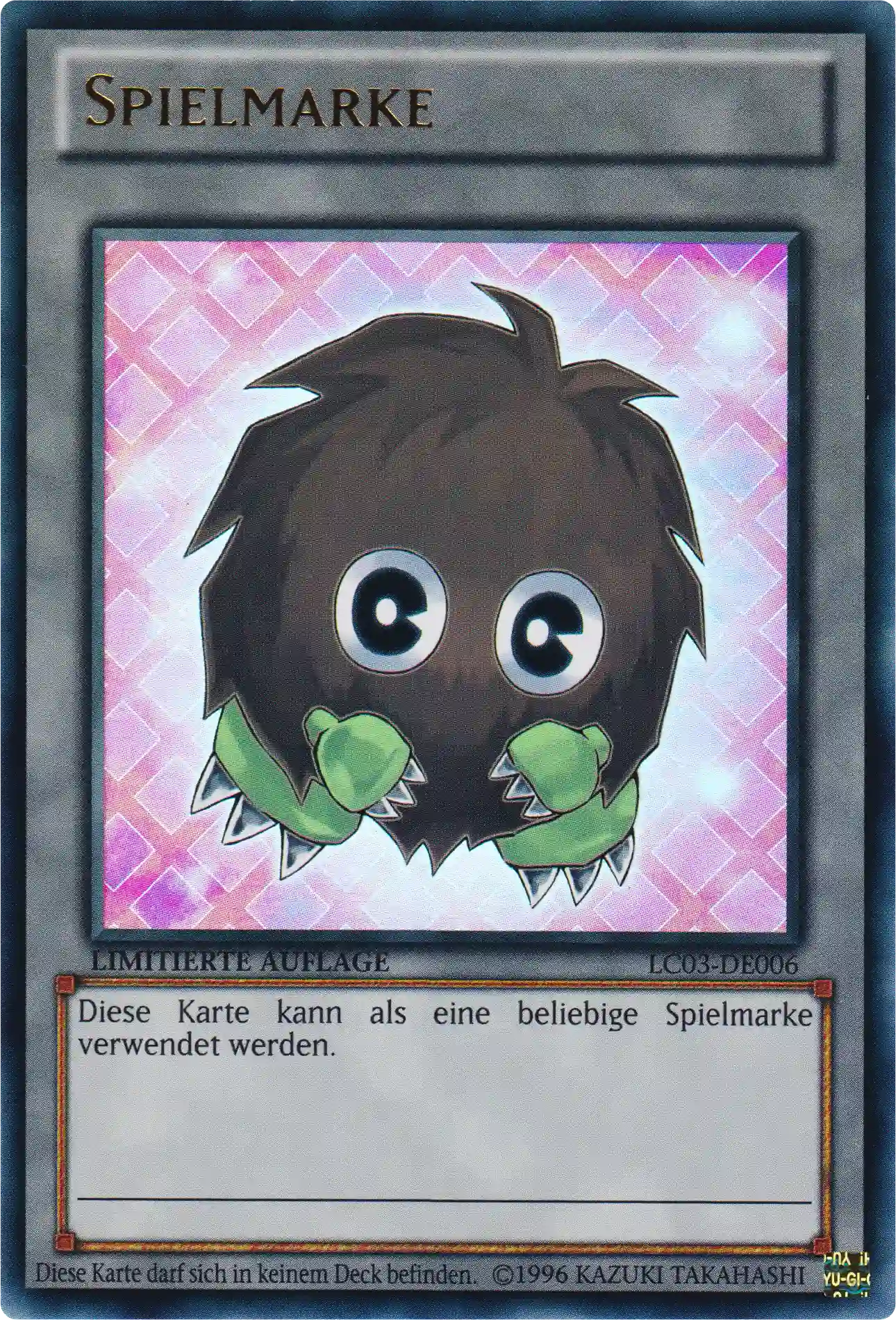 Kuriboh-Spielmarke Yu-Gi-Oh! Karte LC03-DE006 Ultra Rare
