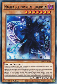 Magier der dunklen Illusionen Yu-Gi-Oh! Karte LDS3-DE084 Common