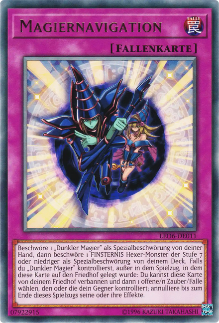 Magiernavigation Yu-Gi-Oh! Karte LED6-DE011 Rare