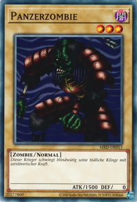 Panzerzombie Yu-Gi-Oh! Karte MRD-DE013 Common