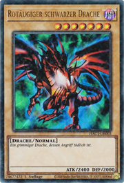 Yu-Gi-Oh! Ultra Parallel Rare Karte Beispiel mit Ultra-Rare-Foil und Parallel-Muster