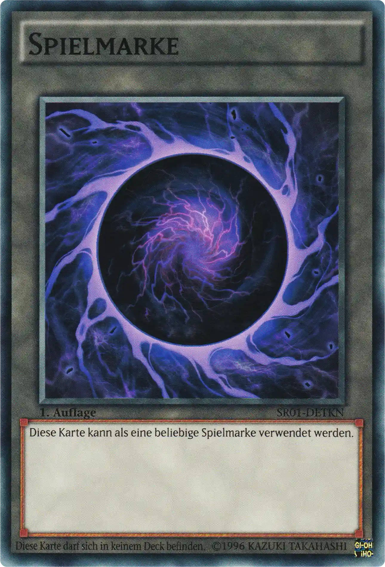 Schatten-Spielmarke Yu-Gi-Oh! Karte SR01-DETKN Common