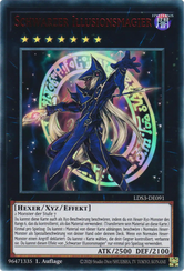 Schwarzer Illusionsmagier Yu-Gi-Oh! Karte LDS3-DE091 Red Ultra Rare