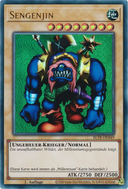Sengenjin Yu-Gi-Oh! Karte BLTR-DE049 Ultra Rare