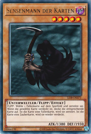 Sensenmann der Karten Yu-Gi-Oh! Karte LOB-DE071 Rare