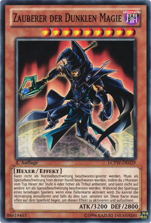 Zauberer der Dunklen Magie Yu-Gi-Oh! Karte LCYW-DE029 Common